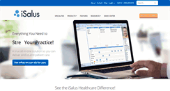 Desktop Screenshot of isalushealthcare.com